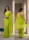 Tew Soft Georgette Hand Work Fancy Sarees Wholesale Price In Surat